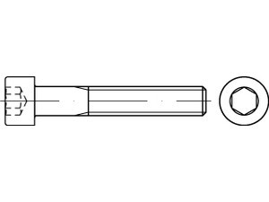 0012100000020130 - DIN 912 Innensechskantschrauben Stahl 10.9