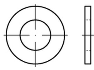 07089000000008000 - ISO 7089 Scheibe 300HV Stahl 300HV 
