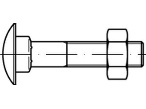 00602920000010260 - DIN 603 Flachrundschrauben Edelstahl A2