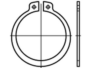 00471000000003000 - DIN 471 Sicherungsring Stahl