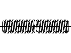 00975940700020004 - DIN 975 Gewindestange Trapezgewinde Edelstahl A4