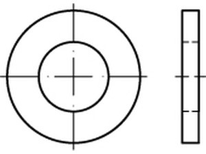01440000000003000 - DIN 1440 Scheibe Stahl
