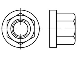 06331940000008000 - DIN 6331 Sechskantmutter Höhe 1.5d Edelstahl A4