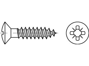 99095920000004050 - Art 99095 Spanplattenschraube Linsensenk Edelstahl A2