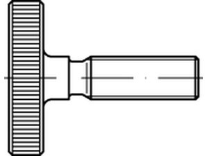 00653000000003006 - DIN 653 Flache Rändelschrauben Stahl