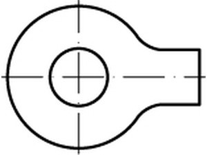 000930000100015000 - DIN 93 Sicherungsbleche mit Lappen Stahl weiß verzinkt