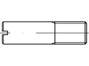 00427910000003010 - DIN 427 Schaftschrauben mit Kegelkuppe Edelstahl 1.4305 