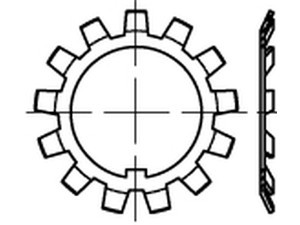 054060000000005000 - DIN 5406 Sicherungsbleche Stahl