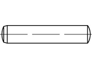 06235000000025010 - DIN 6325 Zylinderstift Stahl Toleranz m6 