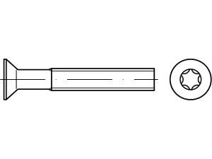 00965940700008045 - DIN 965 Senkschraube Edelstahl A4