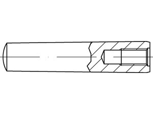07978000000001030 - DIN 7978 Kegelstift Stahl