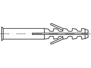 Fiscs14roe135 - Fischer Dübel S 14 ROE 135 Nylon