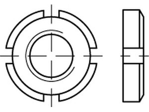 00981000000000010 - DIN 981 Nutmuttern Stahl