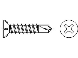99044920000045060 - Art.99044 Spannplattenschraube SEKO TORX20 Edelstahl A2